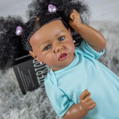 Hoomai 58cm Realistic Reborn Baby Dolls Silicone Soft Body Fashion Boneca Reborn For Kids Christmas Gift