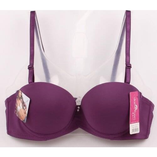 Super Push Up Bras Plus Size Women Double Push Up Bra For Girls Seamless Women Sexy Push Up Bra Half Cup Double Padded Gather