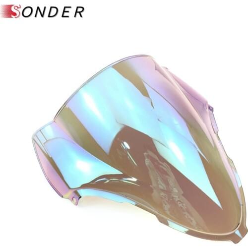 Windscreen Windshield For Suzuki Hayabusa GSX 1300R GSX-R 1300 GSXR1300 GSX1300R 99-07 06 05 04 03 02 01 00 99 Double Bubble