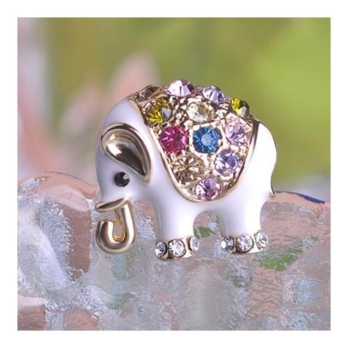 Statement Elephant Animal Brooch Men Colar Wedding Jewelry Precioso Trendy Enamel Broches Bouquet Fashion Women Broches Bijoux