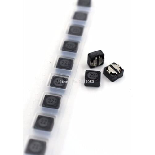 10PCS/LOT CDRH74R Inductance Wire Wound Chip Shielded Inductor 220uH 220uh 221 7*7*4mm SMD Power Inductor