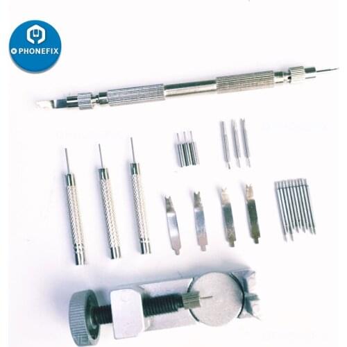 25pcs/lot Watch Band Bracelet Strap Link Pin Remover Spring Bar Removal Repair Tool with Extra Tips DIY Watch Repair Tools Kit