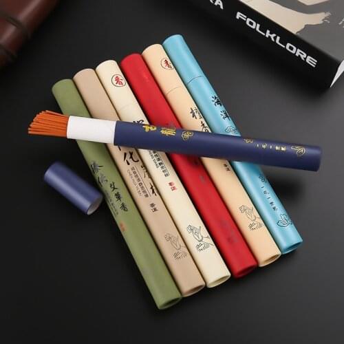 30pcs Wormwood Natural Stick Incense 21cm Sandalwood Lavender Jasmine Incense Sticks Home Fragrance