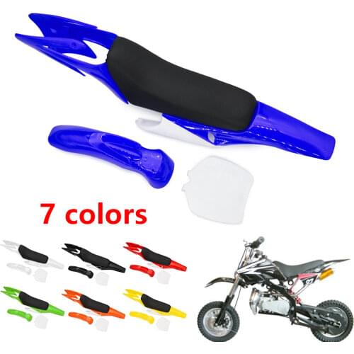 49CC Small Apollo Mudguard Mini Plastic Parts With Seat Cushion Shell Off-Road Motorcycle Fairing Fender Accessories