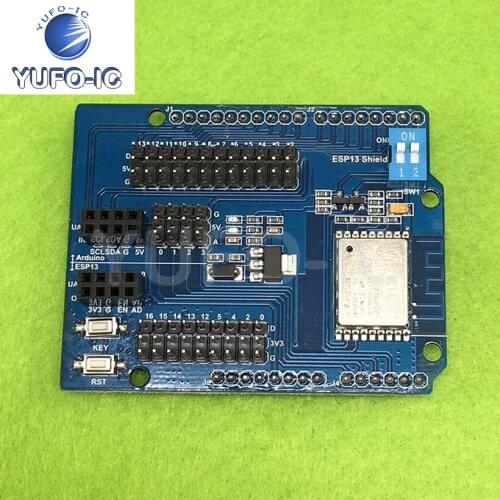 Free Ship 2pcs Uno R3 Web Serial Port WiFi Expansion Board Shield ESP8266 Internet of Things