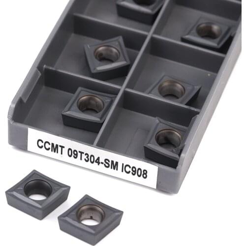 CCMT09T304 CCMT09T308 SM IC907 SM IC908 Internal Turning Tools Carbide insert turning insert CNC lathe cutter Tool