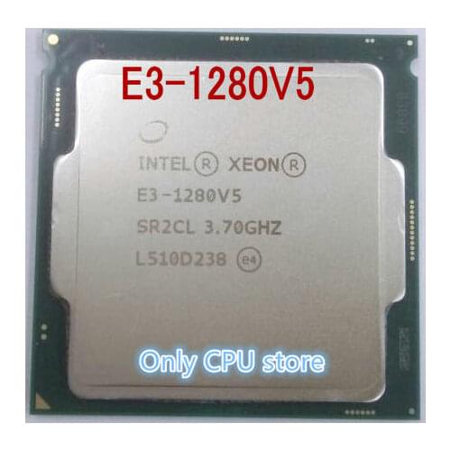 Intle E3-1280 v5 3.7GHz Quad Core processors Computer CPU E3-1280v5 scrattered pieces free shipping