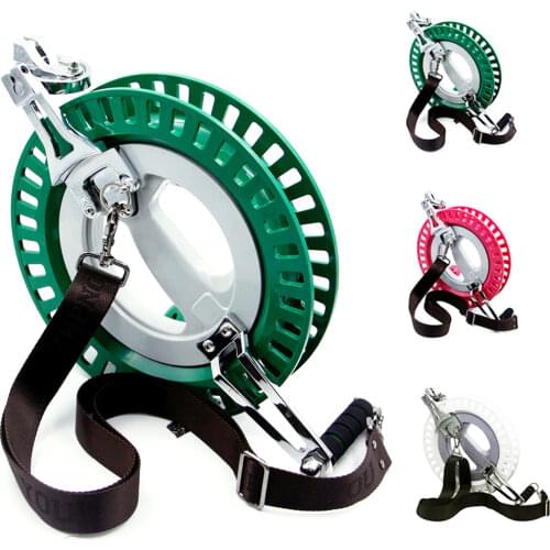 27cm Brake System Kite Reel Line Winder Ball Bearing Outdoor Kite Flying Fun Accessories with 380lbs 300M Kevlar Kites String