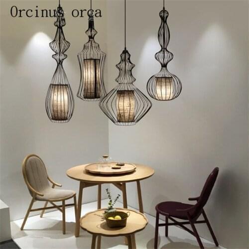 Birdcage new Chinese chandelier Cafe retro living room dining room Chandelier Classical Chinese style Postage free