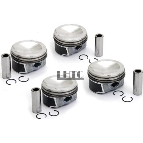4x Pistons Rings Set 82.51mm / 21mm For V W Golf Scirocco R AUDI S3 TTS 2.0TFSI