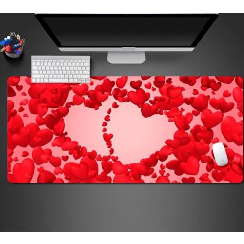 Sweet Love Mouse Pad High Quality Washable PC Game Mouse Pad Computer Keyboard Pad Gaming Mousepad To Gamer Sweet Gifts