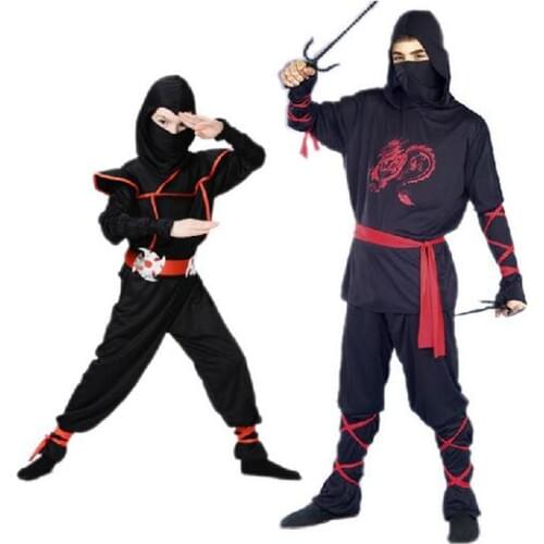Hot Halloween Cosplay Costume Classic Anime hero Ninja Costumes Weapon For Kids Posh Party Decoration Supplies Children Gifts