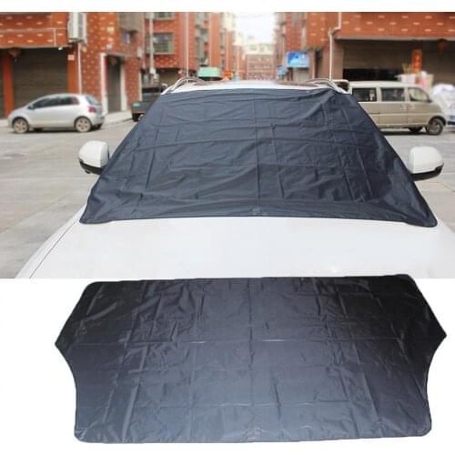 Magnetic Car Windscreen Cover Ice Snow Frost Dust Sun Shade Shield Protector шторка на лобовое авто parasole auto parabrezza