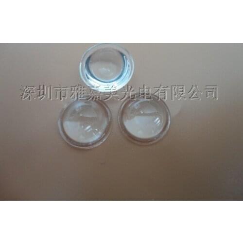 Power LED lens diameter 12.5MM optical glass convex lens ,optical lens LED brake lights