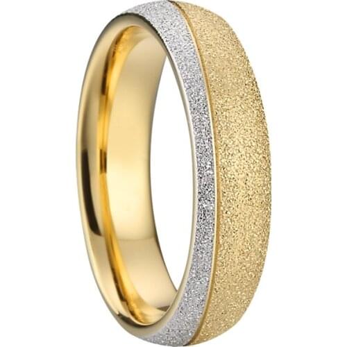 Party Men Rings Two Tone Design Rings For Men Wedding Ring With Size 8-13 Male Jewelry Wholesale