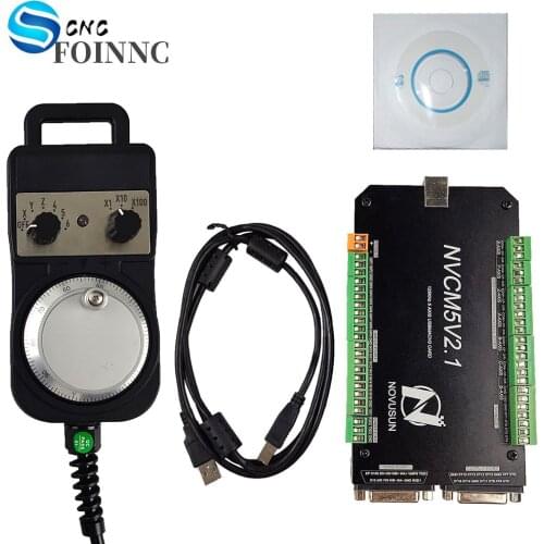 NVCM CNC controller MACH3 USB interface board for stepper motor brand new 3-axis 4-axis 5-axis 6-axis electronic handwheel