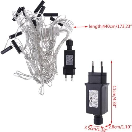 One for Three AA AAA Battery Eliminator Replace 2x 3x AA AAA Battery Cable for Radio Holiday LED Light Lamp Electric Toy EU Plug