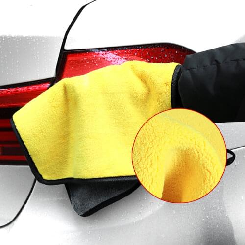 Wholesale Car Cleaning Soft Towel 30*30 30*60cm Auto Motorcycle Wipe Off Cloth Car Accessories Car Cleaning Supplies