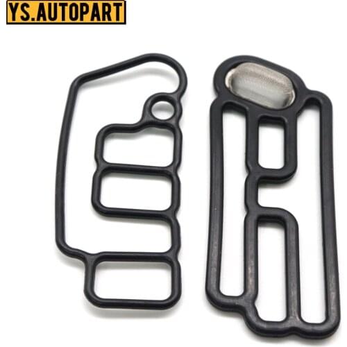 2PCS/lot High Quality Car Head Cylinder Solenoid Gasket VTEC Gasket Universal For universal Honda 15815-R70-A01 15845-R70-A01