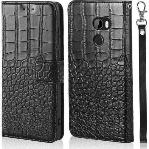Crocodile grain Luxury Flip Phone Case For for HTC One X10 X 10 Leather Holder Card Slots Wallet Stand Cover for HTC One X10 E66