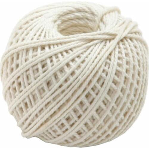 220-feet Cooking Butchers Cotton Twine String for Meat Prep & Trussing Turkey Thread DIY Scrapbooking Craft Decor