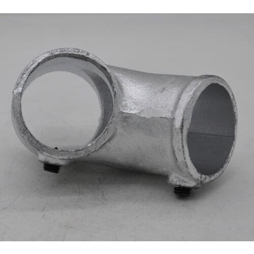 Female thread joint pipe connection connector fittings elbow joint guardrails connection 45 degree