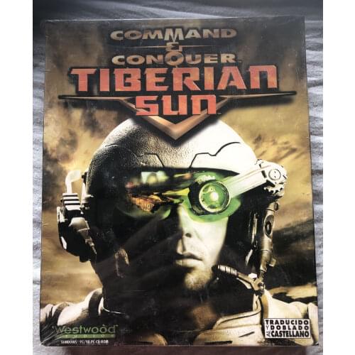 Command & conquer tiberian sun video game PC Windows 95/98