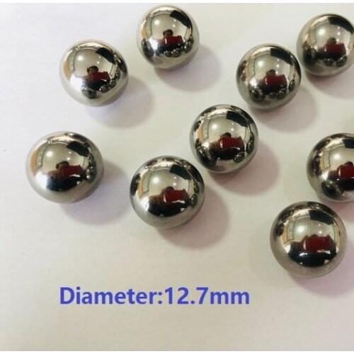 1kg/lot (120pcs) Diameter 12.7mm 304 stainless steel balls Dia 12.7 mm bearing balls for hunting slingshot shooting