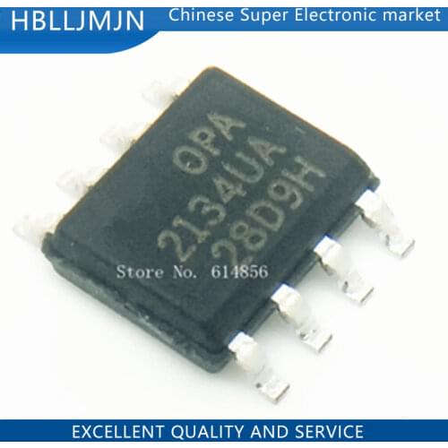 10PCS OPA2134UA SOP-8 OPA2134 2134UA