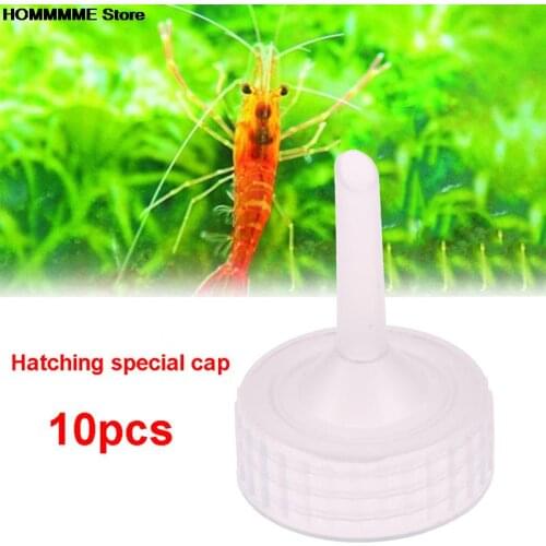 Aquarium Brine Shrimp Incubator Cap Artemia Hatcher Accessories DIY Bottle System Regulator Valve Kit Pet Supplies 10PCS