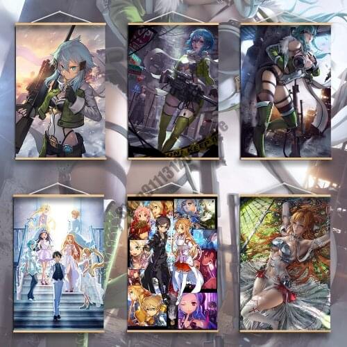 Diamond Embroidery Full Square Drill Sword Art Online Anime Diamond Painting Cross Stitch Kits Mosaic Kids Room Decoration