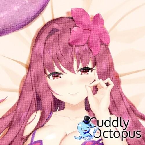 Anime Fate/Grand Order FGO Scathach Dakimakura Hugging Body 2WAY Pillow Case Cover Pillowcase Cushion Bedding Xmas Gifts Cud