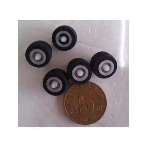 5pc 11mmx8mmx1.5mm car retractor press belt pulley deck audio pressure recorder cassette deck pinch roller tapemusic player