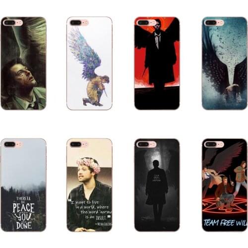 Castiel Cas Supernatural For Xiaomi Mi3 Mi4 Mi4C Mi4i Mi5 Mi 5S 5X 6 6X A1 Max Mix 2 Note 3 4 Soft TPU Custom Phone