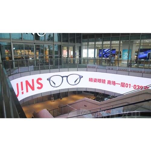 Europe USA CE Rohs UL round led video wall , p2 p3 p2.9 thin slim round circle curve led display screen 500 x1000