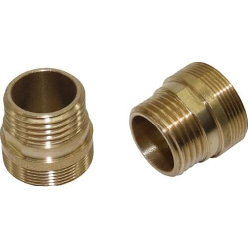 Plumbing Pipe Fitting Female M22/Male M24 to 1/2 Inch Thread Brass Pipe Connectors Joint tube Adapter 1 Pc