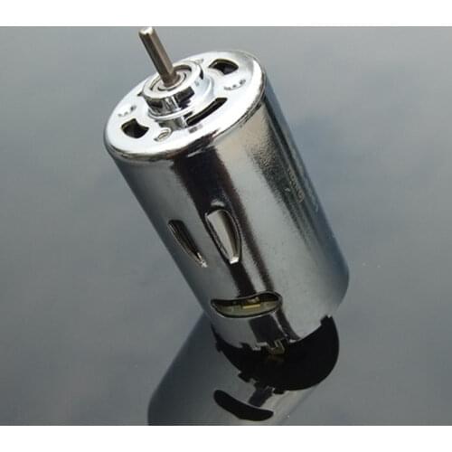 Strong Magnetic RS-555 Carbon Brush DC Motor 12V 18V 24V 12000RPM High Speed Large Torque Engine DIY Drill Tools Car Model