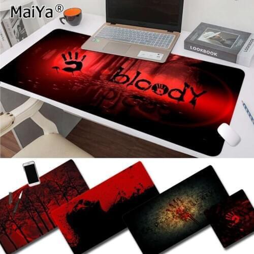 Maiya My Favorite Bloody DIY Design Pattern Game mousepad Free Shipping Large Mouse Pad Keyboards Mat