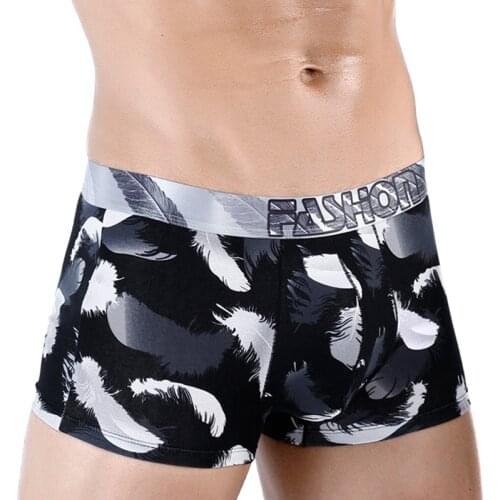 New Milk Fiber Cotton Underwear Men Fashion Sexy Mens Boxer Shorts Soft Breathable Panties Middle-waisted Male Underpants 3XL