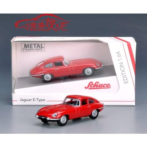 NEW Schuco 1:64 TYPE Jaguar E-type Coupe LIMITED rubber tire Die-casting metal car model