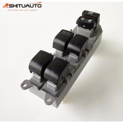AshituAuto 84820-06100 Window Lifter Control Switch car window lift switch Front Left for Toyota Corolla RAV4 Vios