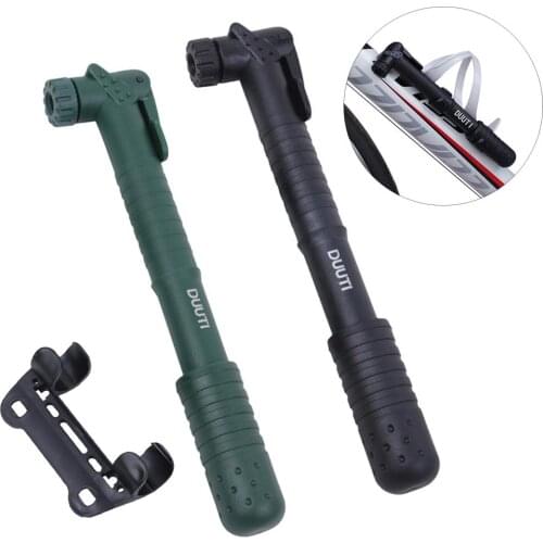 Portable MTB Mountain Bike Bicycle Pump French American Tire Ball High-pressure Manual Air Pump Inflator Cycling Pumps Tool