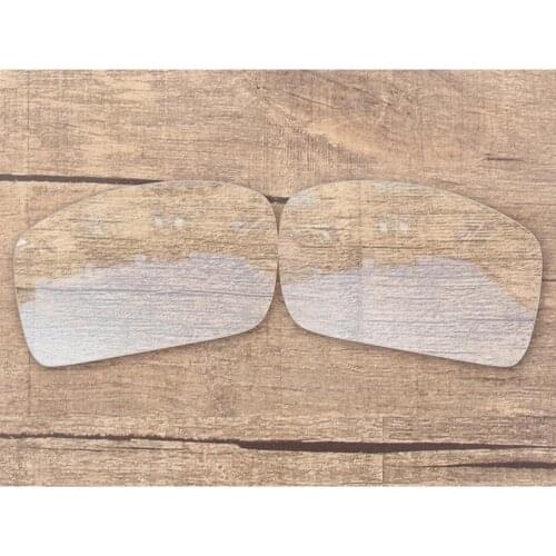 Vonxyz High Intensity Clear Replacement Lenses for-Oakley Oil Drum Frame