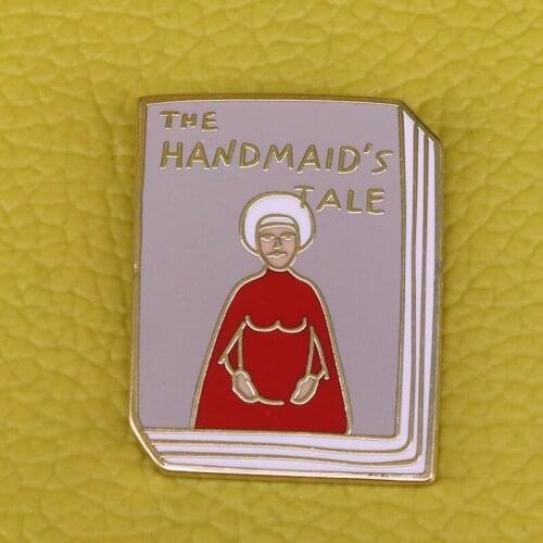 Handmaids Tale Pin Margaret Atwoods novel gift For Her Him
