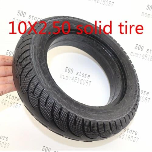 High porformance 10x2.50 soild tire 10 inch tyre for Balancing self Smart Balance Electric Scooter Accessory