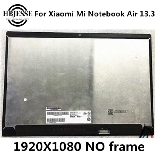 13.3 inch LCD LED Screen Display Matrix Glass Assembly For Xiaomi Mi Notebook Air IPS LQ133M1JW15 N133HCE-GP1 LTN133HL09