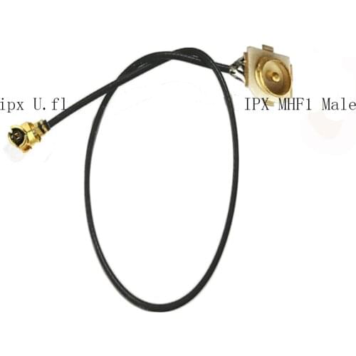 10pcs IPX u.FL MHF1 Male to U.fl IPX ipex Female Connector 1.13 RF Pigtail Cable 10cm