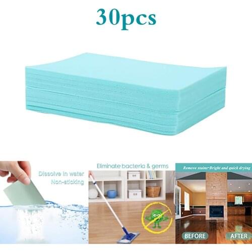 16*11*3cm Cleaner Sheet Household Cleaner Tablets Cleaning Floor Tile Dust Stains Remover For Home Household FloorCleaner Useful