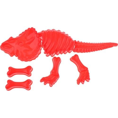 7pcs Creative Beach Play Set Dinosaur Skeleton Sand Molds Children Outdoor Toys