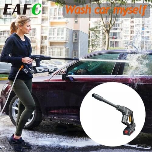 Wireless Car Washer High Pressure Car Wash Water Gun Battery Portable High Pressure Washer Foam for Car Garden Makita Cleaning